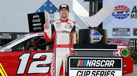 Ryan Blaney passes Larson at Atlanta for first Cup win of.